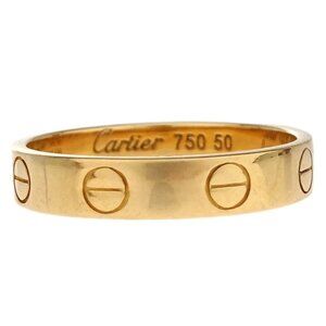 Cartier Love Ring Au750 HW8529 #50 196352